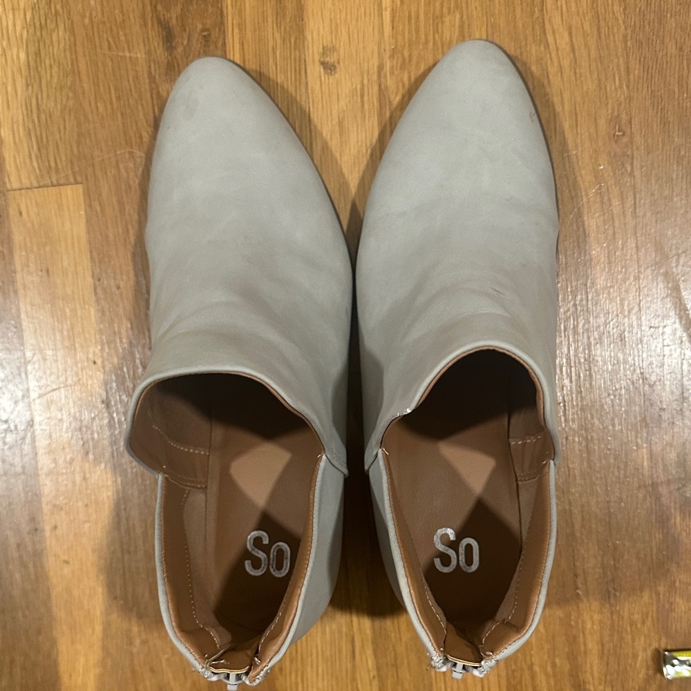 *last chance* SO | Women’s Stylish Gray Ankle Boots - Picture 6 of 15